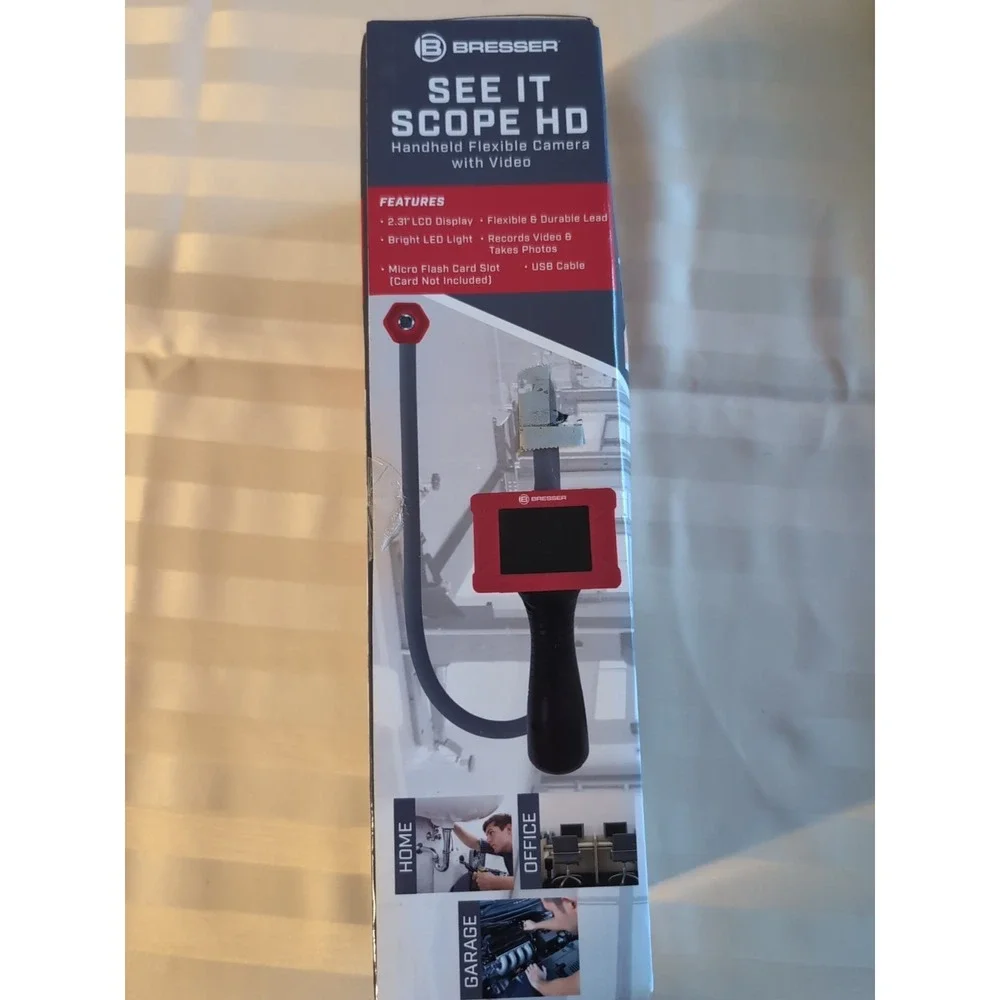 Bresser See It Scope‎ HD - Handheld Flexible Camera with Video